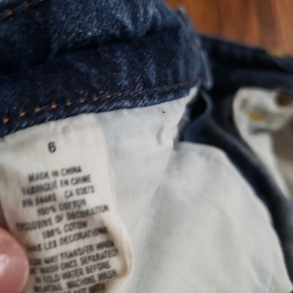 Denim mid shorts - Picture 3 of 3